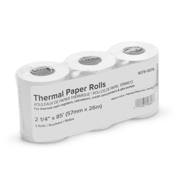 2.25 in x 85 ft Thermal Paper, 72 Per Carton