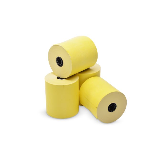 3.125 in x 230 ft Phenol Free Canary Thermal Paper, 50 Per Carton